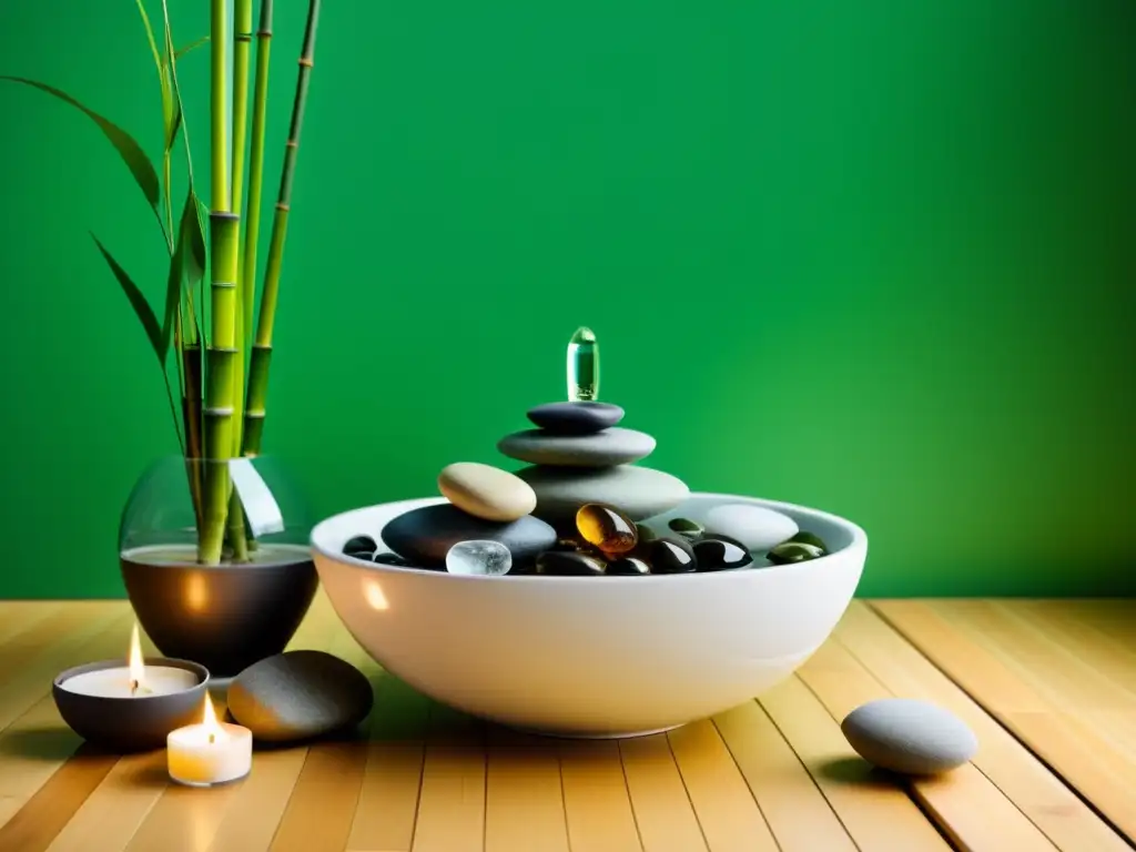 Armonía y equilibrio en un espacio interior con herramientas ecológicas Feng Shui para el hogar