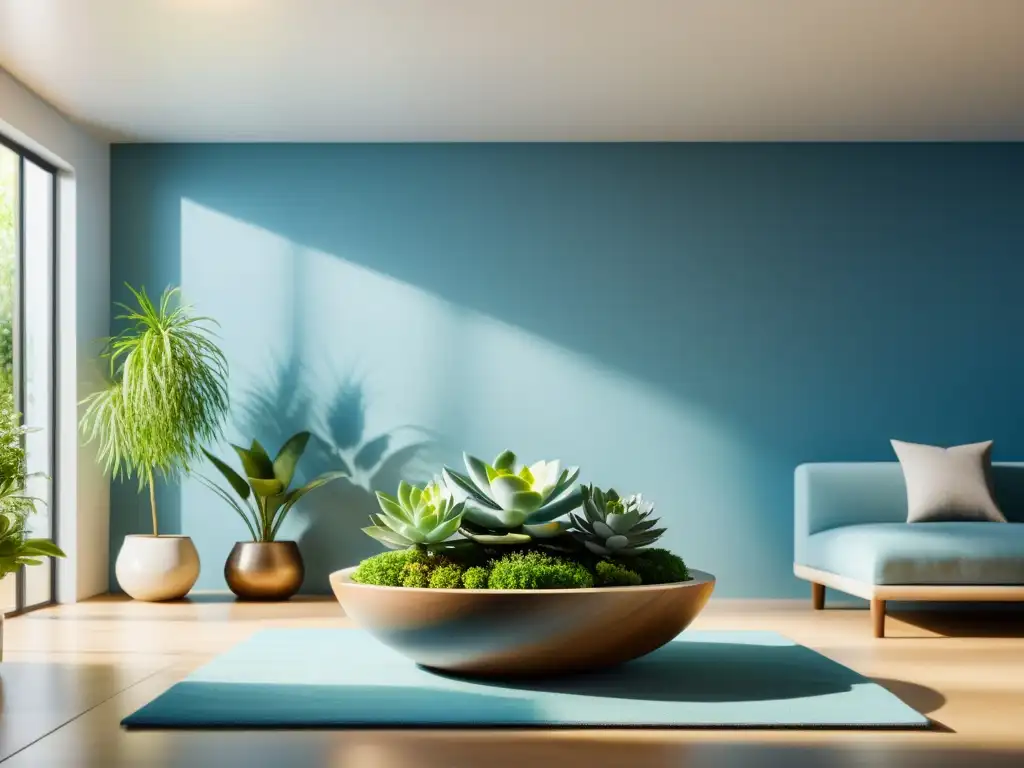 Armonía y equilibrio en una habitación Feng Shui Armoniosa habitación en colores Feng Shui para la psicología del consumidor