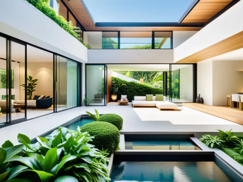 Arquitectura sostenible con Feng Shui, equilibrio y tranquilidad en medio de la naturaleza