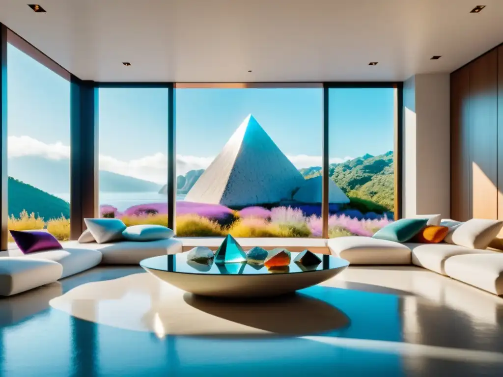 Un espacio sereno y equilibrado con cristales Feng Shui