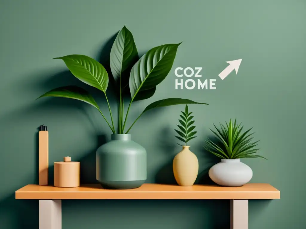 Un hogar acogedor con flechas envenenadas sutiles integradas en la decoración: planta tóxica, agua contaminada y plagas