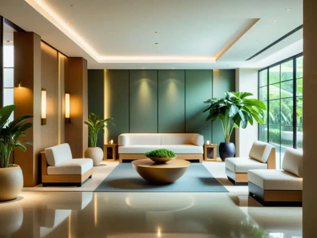 Un oasis de tranquilidad en un hotel spa con diseño Feng Shui para hotel spa