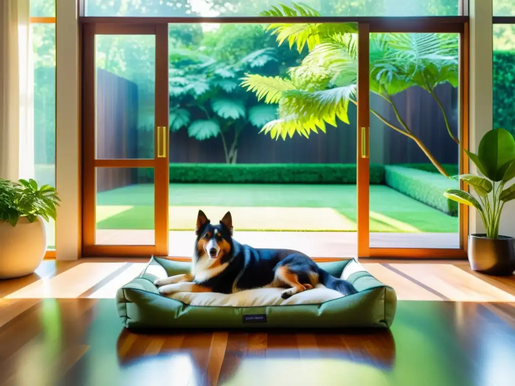 Un rincón de descanso para mascotas, con diseño Feng Shui para la fauna doméstica