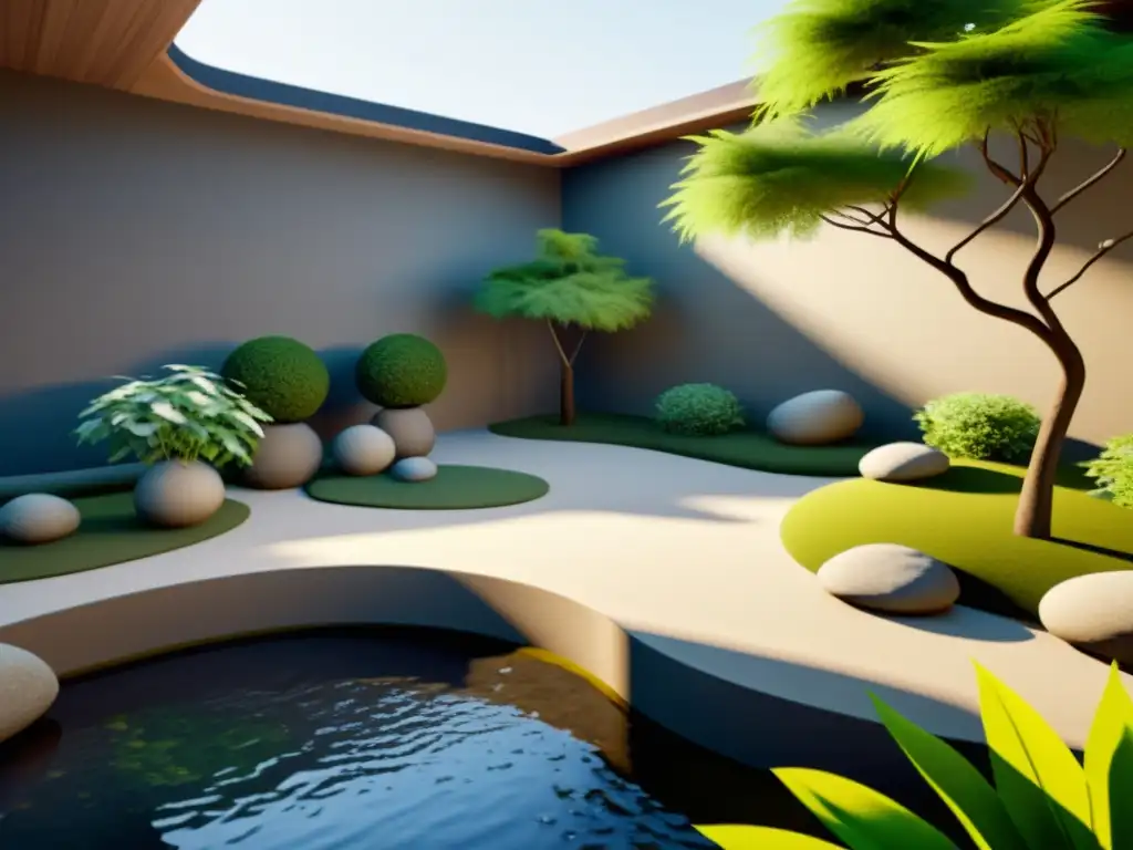 Sumérgete en un jardín de Feng Shui en realidad virtual, con la armonía de la naturaleza y herramientas de Realidad Virtual en Feng Shui